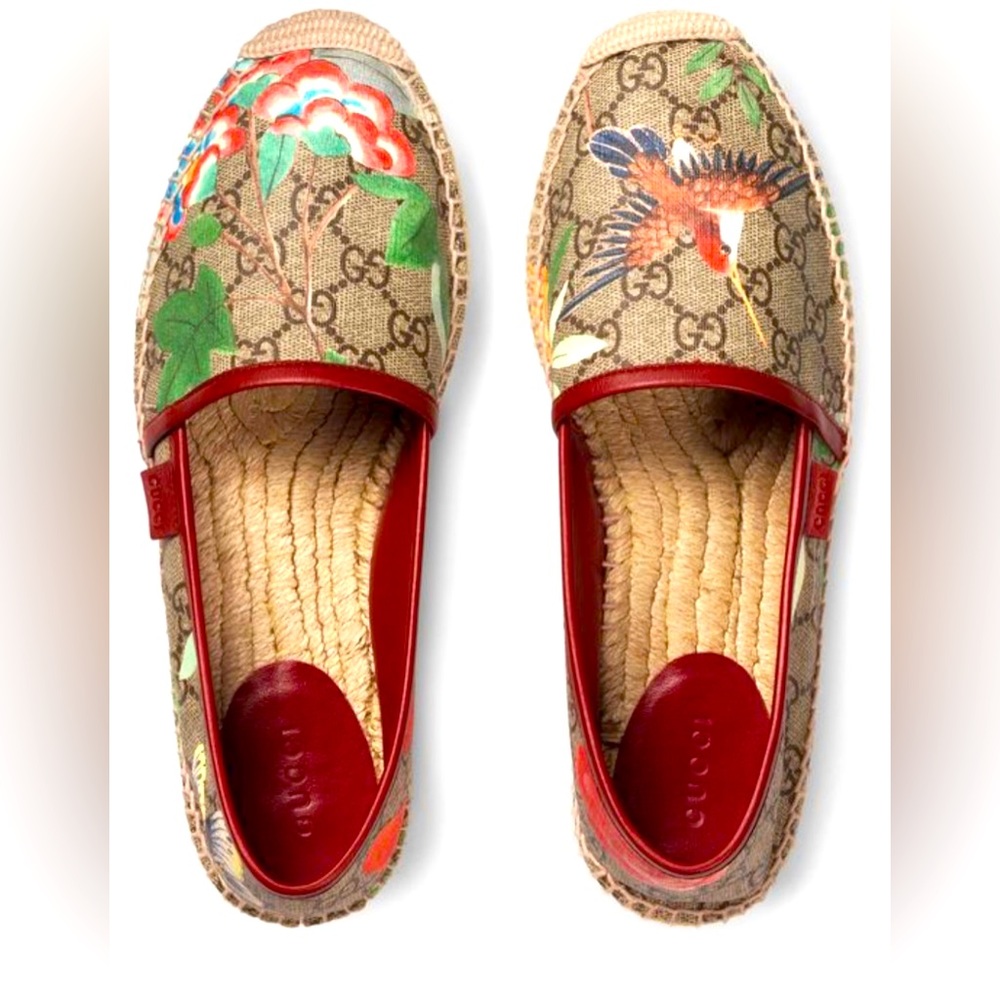 Gucci Wmns GG Supreme Espadrilles